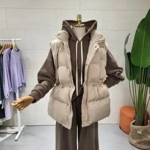 [대구백화점][에잇컨셉]루즈핏 스트링 패딩조끼(C23L7FPD016)