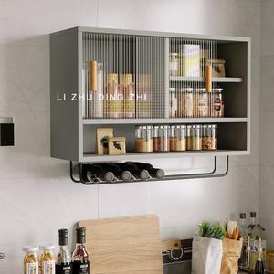 벽찬장 유리 업소용 벽선반 벽수납장 키친 상단 도어