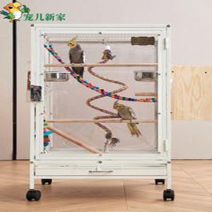 아크릴새장 투명 앵무새 새집 날림장 사육장 반려 새