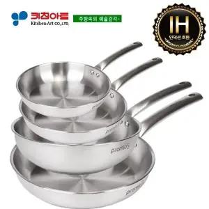[하프클럽/] 프리미오(IH) 삼중바닥 후라이팬4종SET(20 24 30 28궁)