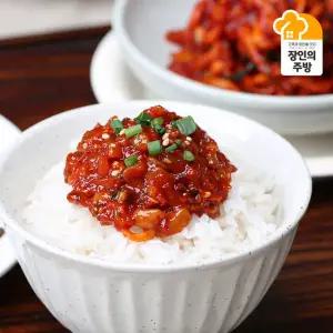 [장인의주방GL]비빔오징어젓 1kg 밥도둑 반찬 젓갈