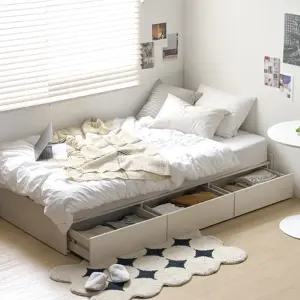 헤드없는 서랍장침대프레임 무헤드 자취방 슈퍼싱글 1인용