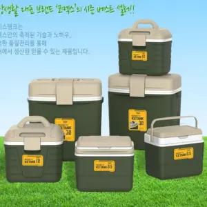 코멕스 아이스박스 밀리터리 그린 23L 휴대용 차량용 미니 대형 캠핑 등산 낚시 여행용 쿨러