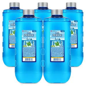 페리오 가글 쿨 1500ml x 5개 디스펜서용 대용량 상쾌한 쿨링민트 가그린 구강청결제