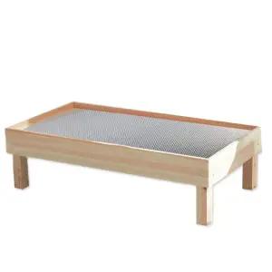 레고호환 편백나무 접이식 레고테이블 6인용