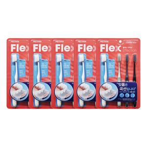 메디안 플렉스 이펙션 칫솔 부드러운모 4입 x 5개