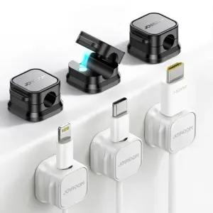 에어그립 조이룸 마그네틱 케이블 홀더 자석 선정리 전선고정 테이블 벽 3개,6개