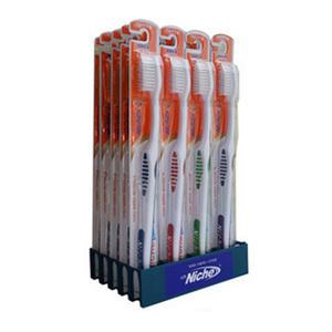 니치 웰빙슬림모칫솔 20개/미세모/2단 틈새슬림모/충치예방/치과용칫솔/