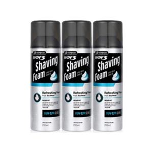 뷰티홈 도루코 WIN3 쉐이빙폼 210ml 3개
