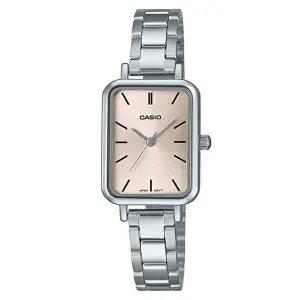 [셀러허브 패션]CASIO 카시오 LTP-V009D-4E 라운드스퀘어 핑크 여성시계