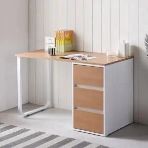 트리플 아이방 서재방 서랍형 책상세트 1200