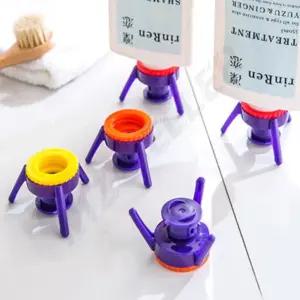 샴푸 거꾸로캡 6P세트 절약뚜껑 소스통 세제 알뜰마개 로션 소스뚜껑 홀더 화장품 펌프 세워쓰는 디스펜서