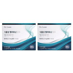 닥터린 식물성 멜라토닌 2mg 함유 멜라바인 30정 2개월분
