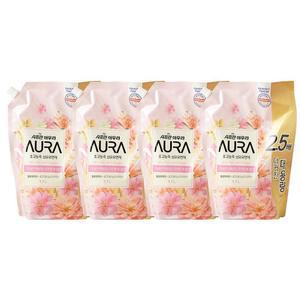 [샤프란] 아우라 윌유메리미 1.7L 4개 섬유유연제 리필형