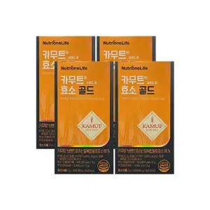 뉴트리원 카무트 효소 골드 3g x 30포 x 4박스