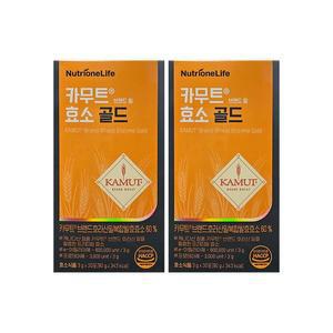 뉴트리원 카무트 효소 골드 3g x 30포 x 2박스