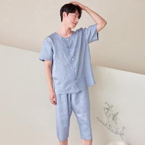 남성 남자 홈웨어 잠옷 파자마 상하세트 M1902(풍기인견)