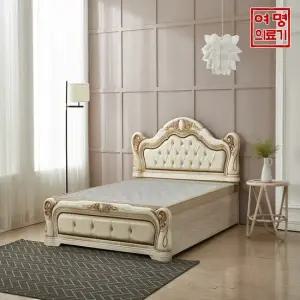 여명흙침대 샤인화이트 흙판 엘리자베스 싱글S 마블 흙침대