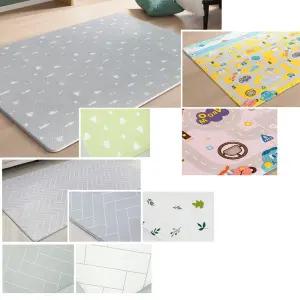 아기 거실 층간소음 국산 특대형 PVC 놀이방매트 추천 논슬립 아기바닥매트 쿠션 방음