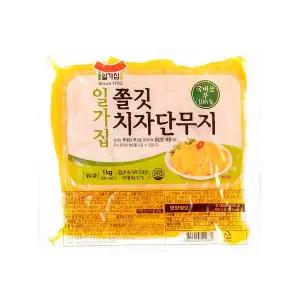 [푸른들마켓][일가집] 쫄깃치자단무지 1kg