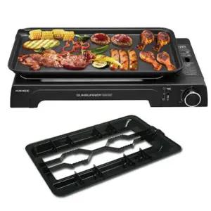 [라니] 가스와이드그릴 REWG-9300B (본체+불판+멀티트레이+가방)가정 야외 캠핑용 썬버너 넓은불판