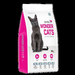 원더캣츠 5kg 아기 고양이 사료 시니어 노령묘 전연령