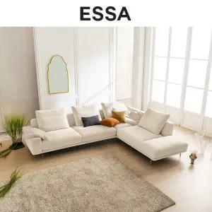 [롯데백화점]에싸 페이튼 4인 오픈코너형 카시미라 패브릭 소파