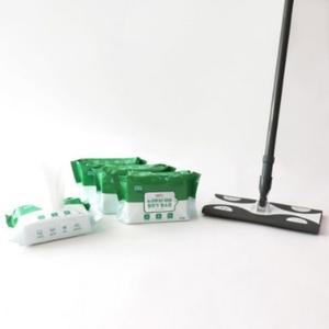 코멧 막대걸레 + 정전기 청소포 30매 4팩 1세트