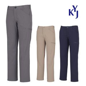 [김영주골프] 봄가을 허리스판밴드 지퍼포켓 간절기 남성 골프 바지 DOFMSL38