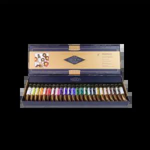 미젤로 미션 골드클래스 전문가용 수채화 물감세트 7ml 24색 MWC-7024