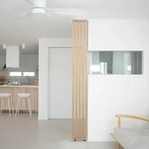 우드톡 24mm 간격 좁은 촘촘 스트라이프 공간분리 가벽 파티션