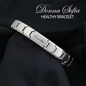 도나소피아 게르마늄팔찌 정품 건강팔찌 스테인레스 DN-4329