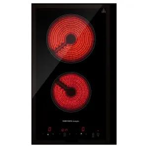 경동 나비엔 매직 2구 빌트인 하이라이트 전기레인지  CER150-02B2N 매립형 쿡탑(타공 265 x 490)