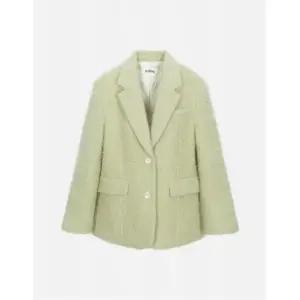 [유주 착용]부클 싱글 자켓_T249MJK905W