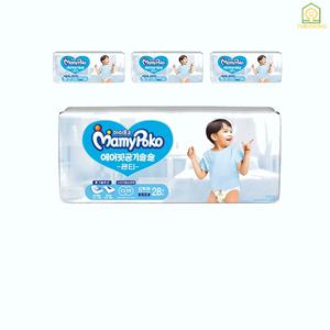 [정품] 마미포코 에어핏 공기솔솔 팬티 특대형 28매 x 4 남아용 여아용