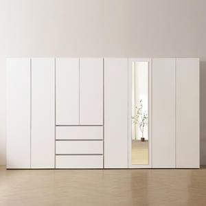 이븐 터치 빅수납 거울 옷장 서랍 이불장 장롱 3200세트 드레스룸 시스템장