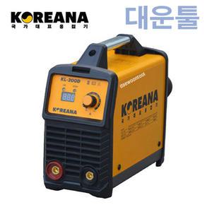 코리아나 디지털 인버터 직류 아크 용접기 KL-200D