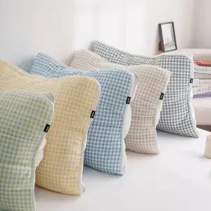 [스잠]1+1 국내산 엔딩체크 교체편한 밴딩 베개커버 3050 4060 5070사이즈/여행용 사계절용 휴대용