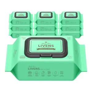 [리벤스] 스페셜 민트 저자극 아기 물티슈 100매 10팩