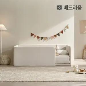 라온 패브릭 데이베드 침대 슬림헤드 SS - 릴렉서 허리특허 유로탑 M) + 안전가드