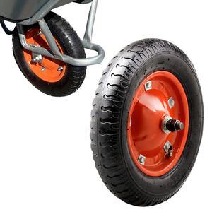 수레바퀴 350mm (13) 에어 바퀴 농사용 일륜차 이륜차 손수레 교체용