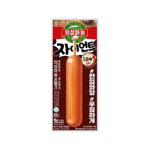 자이언트 의성마늘바 후랑크소시지 130g x 3개