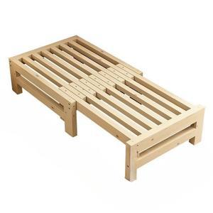 간이 침대틀 평상 프레임 원목침대 베드 확장 슬라이딩