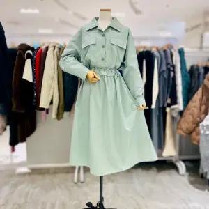 [대구백화점] [스테파니]허리 스트링 카라 긴팔 원피스(A25SO5103)