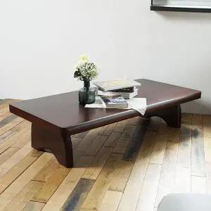 /바이탈버브 담솔 소나무원목 좌탁 소파테이블1200