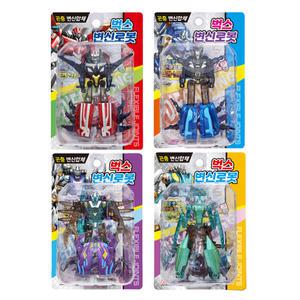 다이캐스팅 벅스 변신 로봇 혼합4개 곤충합체 완구 장난감