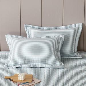 마빈 스트라이프 세미마이크로 사계절 베개커버 40X60 / 봄가을간절기 베개피