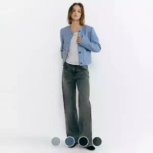 415534 여 MW 스트레이트 청바지