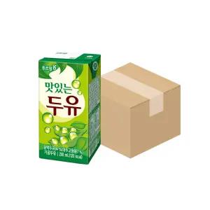 푸르밀 맛있는 두유 200ml 24팩/팩두유/1box