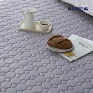 국산 극세사 누빔 카페트 러그 165x230